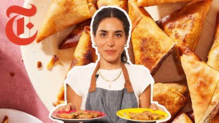 The Best Crispy Samosas  Zainab Shah  NYT Cooking [upl. by Cord]