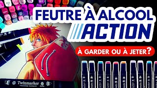 Je teste les feutres Twinmarkers de chez ACTION  une perte dargent [upl. by Winfrid]