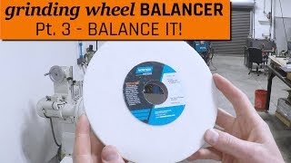 How to Balance a Surface Grinder Wheel [upl. by Aneladdam988]