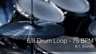 68 Drum Loop 75 BPM [upl. by Lerad]