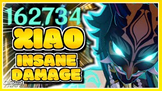 Xiao C0 Build Tips and Damage Showcase  Genshin Impact [upl. by Sieracki]