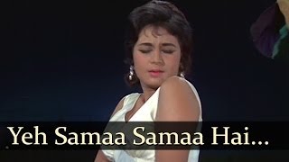 Jab Jab Phool Khile  Yeh Samaa Samaa Hai  Lata Mangeshkar [upl. by Comstock]