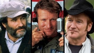 Top 10 Robin Williams Performances [upl. by Hairas]