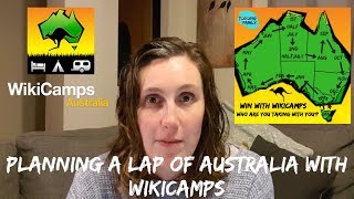 Using Wikicamps to plan a caravan or camping lap of Australia with kids [upl. by Sheya]