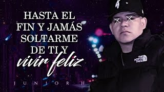 LETRA ¨1004 KILÓMETROS¨  Junior H Lyric Video [upl. by Aniryt717]