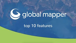 Top 10 Global Mapper Features [upl. by Retsae]