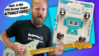 Donner Circle Looper  how good could a 90 import looper pedal actually be [upl. by Bradney]