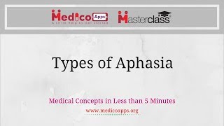 Aphasia or Speech Disorders  Types amp Causes [upl. by Styles368]