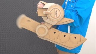 YuGiOhDuel Diskデュエルディスクを作るぜHow To Make with Cardboard遊戯王デュエルモンスターズ [upl. by Hadeis]