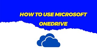 How to use Microsoft OneDrive SOLVED [upl. by Adnahsat]