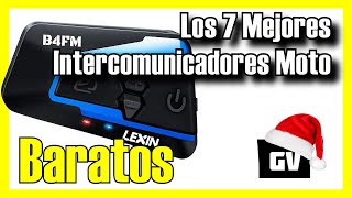 🎧🏍️ Los 7 MEJORES Intercomunicadores para Motos BARATOS de Amazon 2024✅CalidadPrecio Bluetooth [upl. by Niwde524]