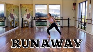 Beginning Lyrical Dance Tutorial  Runaway by Aurora [upl. by Guthrie]