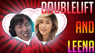 Doublelift and Leena Talk About WHAT  Leena Exposes Doublelift  League Twitch Highlights [upl. by Christianna]