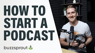 How to Start a Podcast  StepbyStep Guide 2021 [upl. by Adnwahsat]