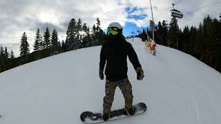 Snowboarding in Borovets 4K [upl. by Aroel]