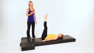 How to Do the Corkscrew  Pilates Workout [upl. by Pirbhai989]