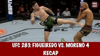 UFC 283 Deiveson Figueiredo vs Brandon Moreno 4 Recap [upl. by Floro]