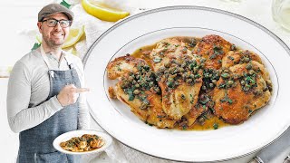 Easy Chicken Piccata Recipe [upl. by Akitahs632]