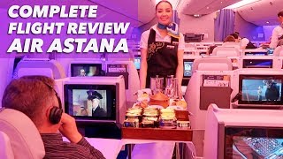 The Complete Flight Review of Air Astana [upl. by Anerahs]