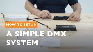 How To Simply Setup and Program DMX Lights For Beginners [upl. by Nylorahs988]