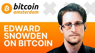 Edward Snowden On Bitcoin [upl. by Crooks862]