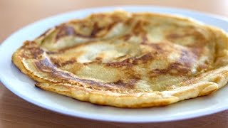 Veganer Pfannkuchen mit einfachen Zutaten  Affenstark vegan [upl. by Lia9]