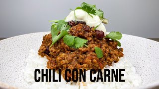 Chili Con Carne  How To Make Chili Recipe [upl. by Suiratnauq]