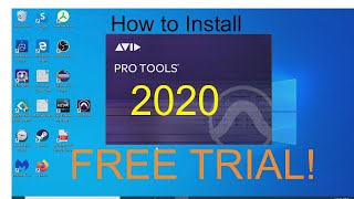 How to install Pro Tools 2020 Windows 10 [upl. by Elokin750]