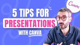 5 tips to create better PRESENTATIONS with Canva [upl. by Ellehciram]