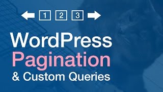 WordPress Pagination Tutorial Custom Query amp Template Integration [upl. by Washko]