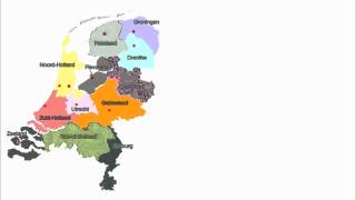 About The Netherlands provinces name rivers  Over Nederland provincies  Dutch culture [upl. by Enylrac998]