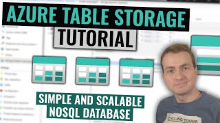 Azure Table Storage Tutorial  Easy and scalable NoSQL database [upl. by Eeralav707]