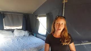 How do we stay cool in a Camper Trailer in Summer [upl. by Glover]