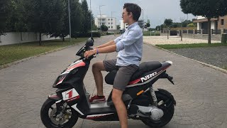 BEMUTATOM a ROBOGÓMAT  Piaggio NRG Power 50 [upl. by Atikan]