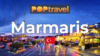 MARMARIS Turkey 🇹🇷  Night Tour  4K 60fps UHD [upl. by Rhona]