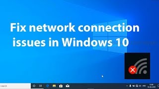 How to Fix WiFi Problems in Windows 10 [upl. by Noremac958]