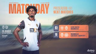 PARTIDO PRETEMPORADA VALENCIA CF  LEVANTE UD [upl. by Nnaycart151]