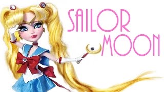 ☾ How to make a Sailor Moon Doll [upl. by Saphra]