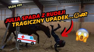 VLOG 99  JULIA SPADA Z RUDEJ TRAGICZNY UPADEK😱🚑 [upl. by Lezah]