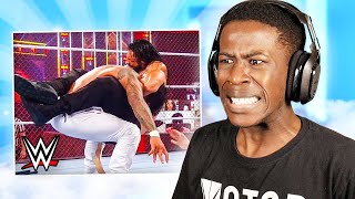 Reacting to the Best WWE Moves of October 2020 [upl. by Ahseinad]