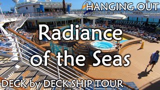 Radiance of the Seas COMPLETE Ship Tour  Deck by Deck [upl. by Aneer]