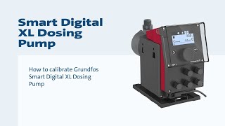 How to calibrate Grundfos Smart Digital XL Dosing Pump [upl. by Esiralc]