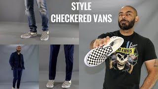 How To Wear CheckerBoard VansHow To Style CheckerBoard Vans [upl. by Dill]