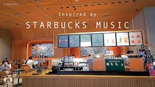 Best Relaxing Starbucks Coffee Shop Playlist  Cafe Music Jazz BGM 2024 Starbucks Music to Study [upl. by Hairej]