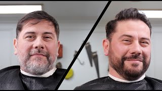 CÓMO CUBRIR LAS CANAS EN 5 MINUTOS  DON EDGAR BARBERÍA [upl. by Waldo]