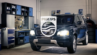 How to replace headlight bulbs on your Volvo XC90 [upl. by Ahtanamas]