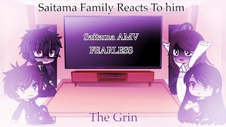 Saitama’s Family Reacts To Saitama AMV FEARLESS  OPM  Gacha Club  Original [upl. by Haleigh]