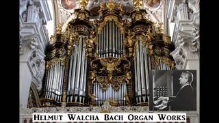 JSBach Organ Works Selection  HWalcha [upl. by Nnorahs]