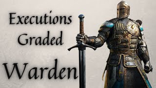 Executions Graded Warden [upl. by Ahsoym79]