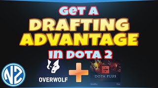 Drafting Advantage in Dota 2 with Overwolf and Dota Plus [upl. by Kila]